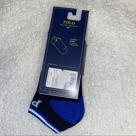 Polo Ralph Lauren three pack ankle socks - Picture 2 of 4